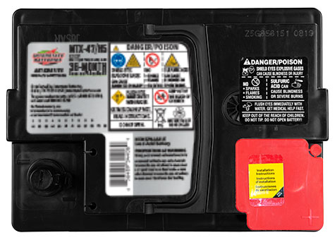 MTX-47/H5 Battery